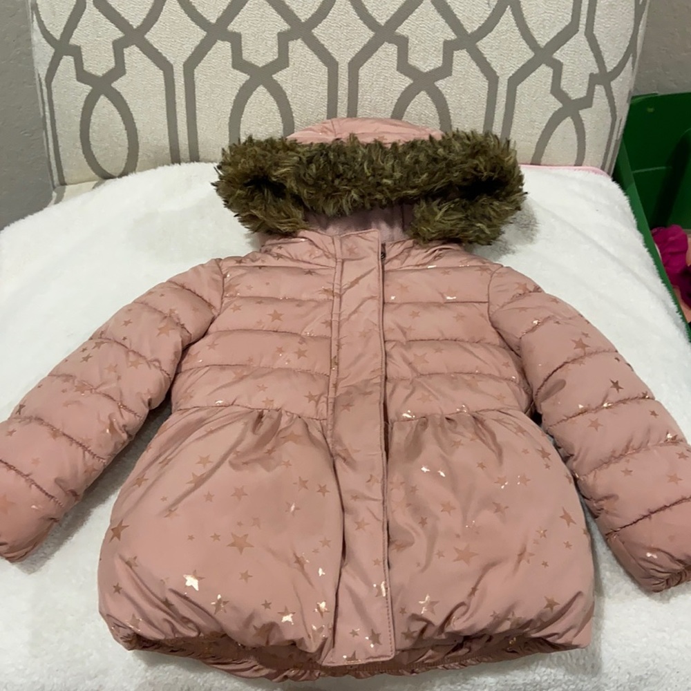 Toddler girl puffer jacket